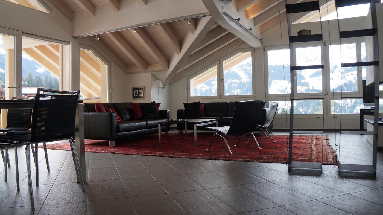 Chalet Brunner Penthouse Wengen Ngoại thất bức ảnh