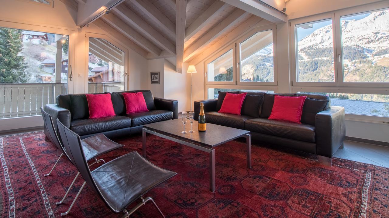 Chalet Brunner Penthouse Wengen Ngoại thất bức ảnh