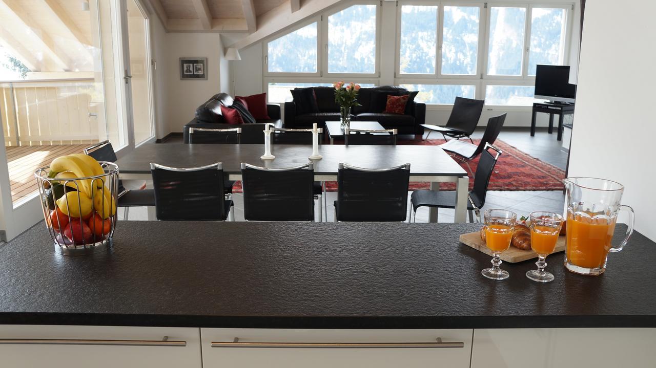 Chalet Brunner Penthouse Wengen Ngoại thất bức ảnh